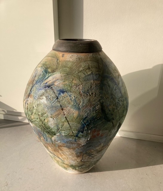 Keramikvase Lynghuset