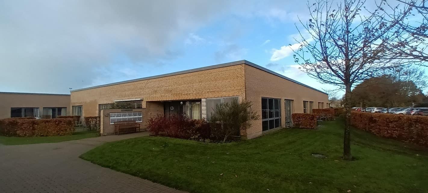 Lynghuset set udefra